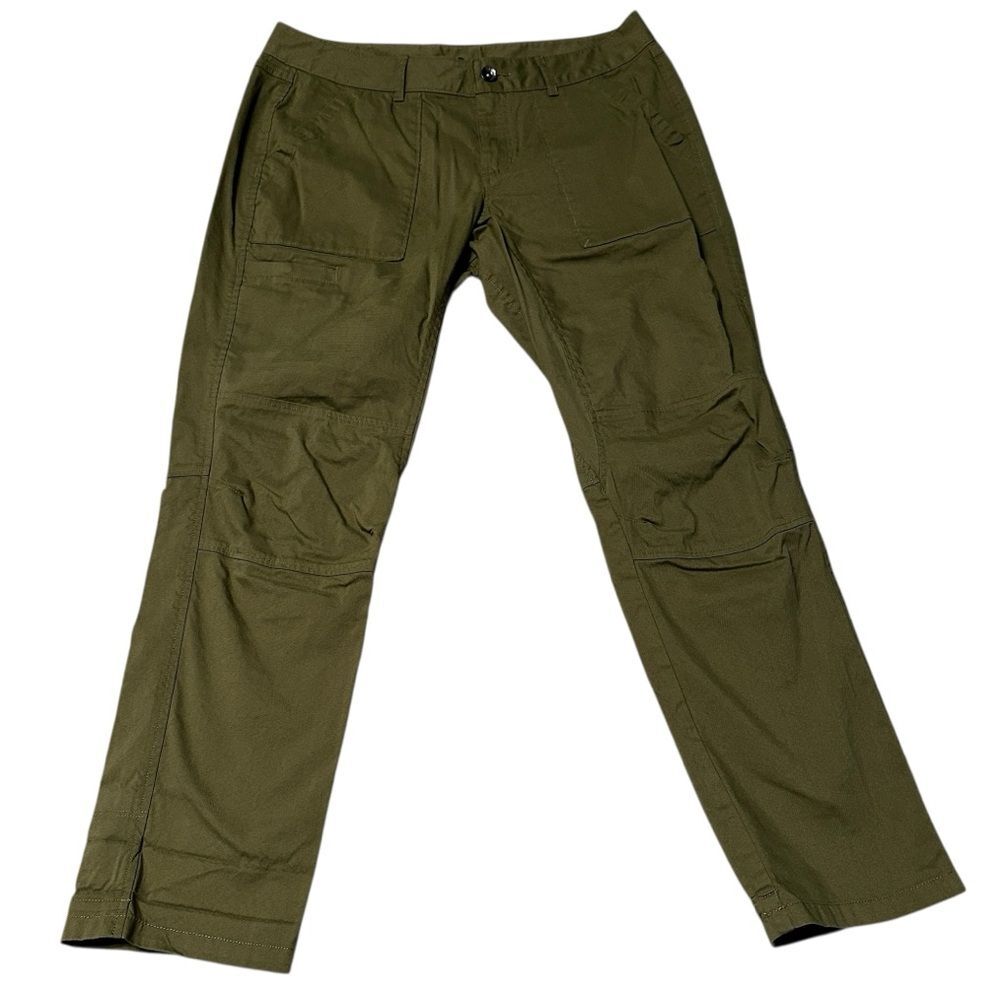 Mountain Hardwear Women’s Outdoor Hiking Pants Size 10/30 Green Stretch Cargo